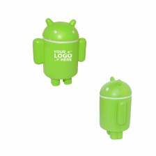4” Tall Android Robot Stress Reliever Ball